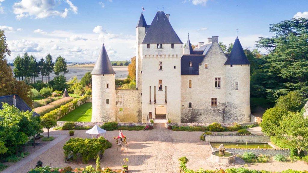 Le Château du Rivau, près de Chinon.