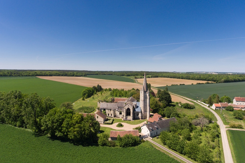 Bois-Aubry Abbey © Nicolas Van Ingen / PNR Loire-Anjou-Touraine