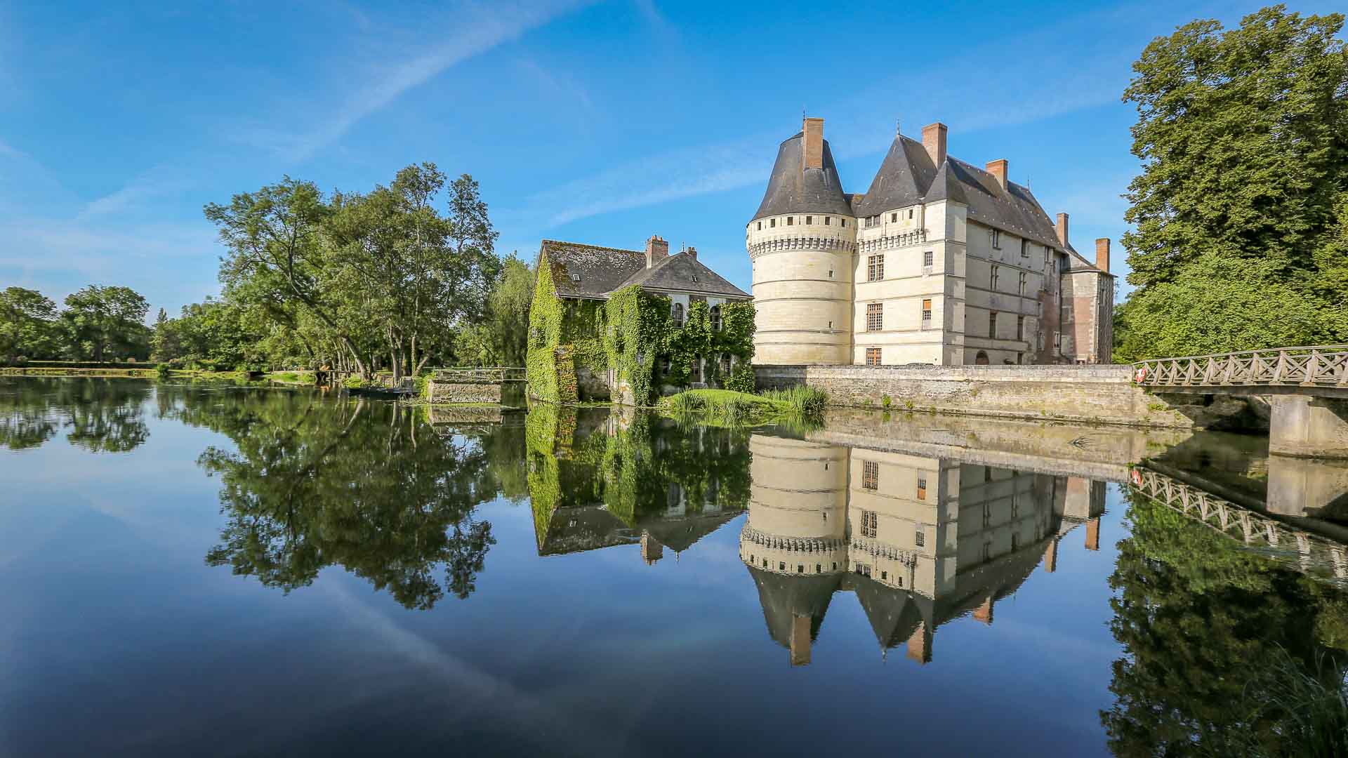 Château de l'Islette, in Azay-le-Rideau, near the River Indre.