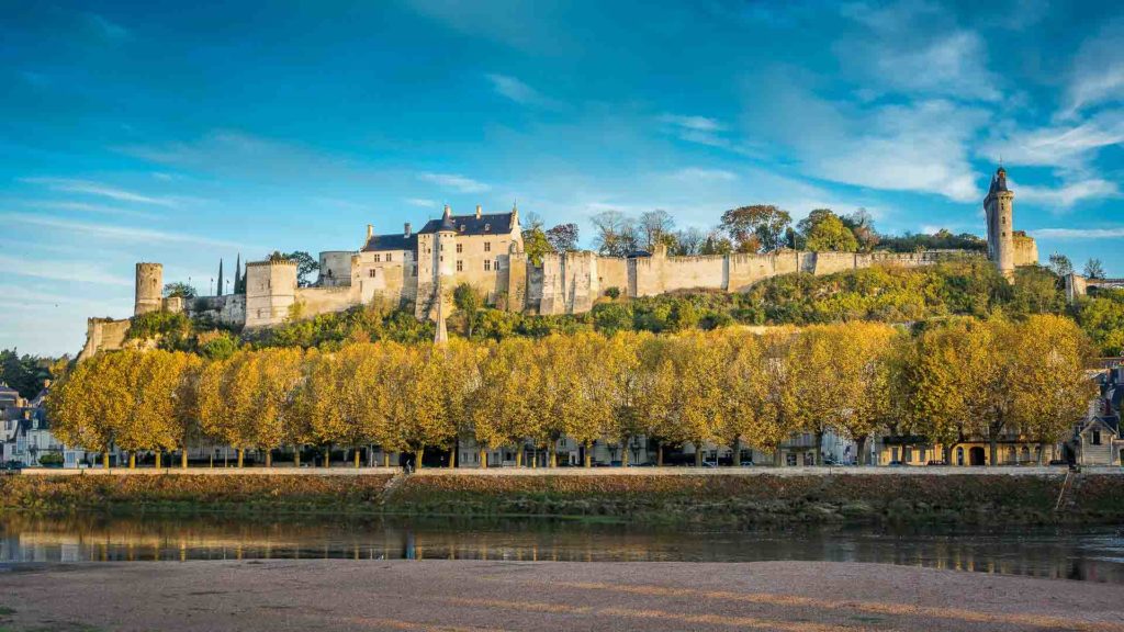 The Royal fortress of Chinon