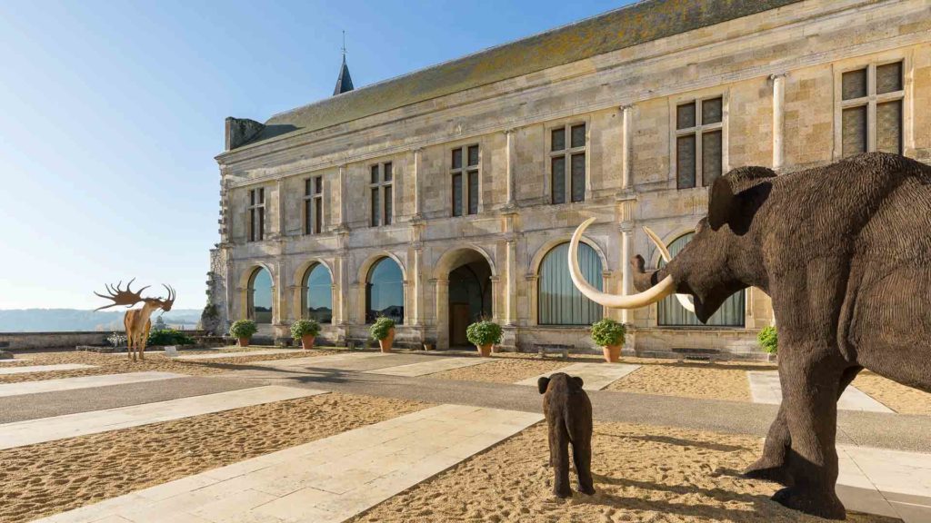 The prehistory museum in Le Grand-Pressigny