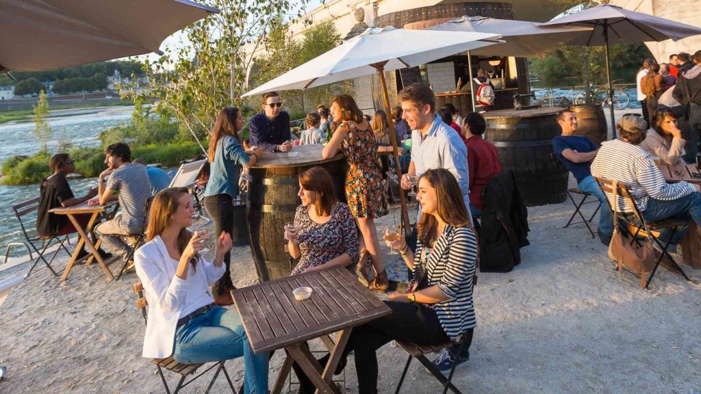 The guinguette of Tours sur Loire