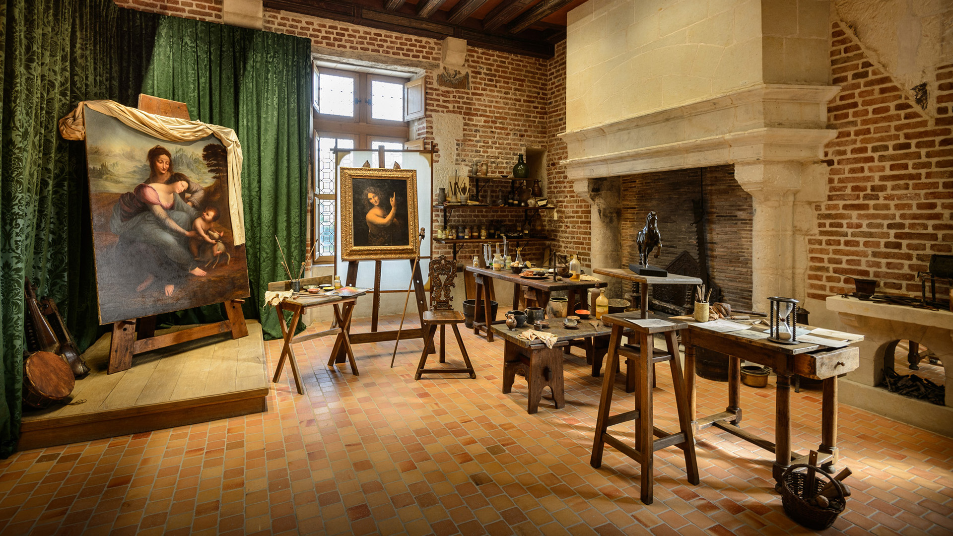 Leonardo da Vinci's studio