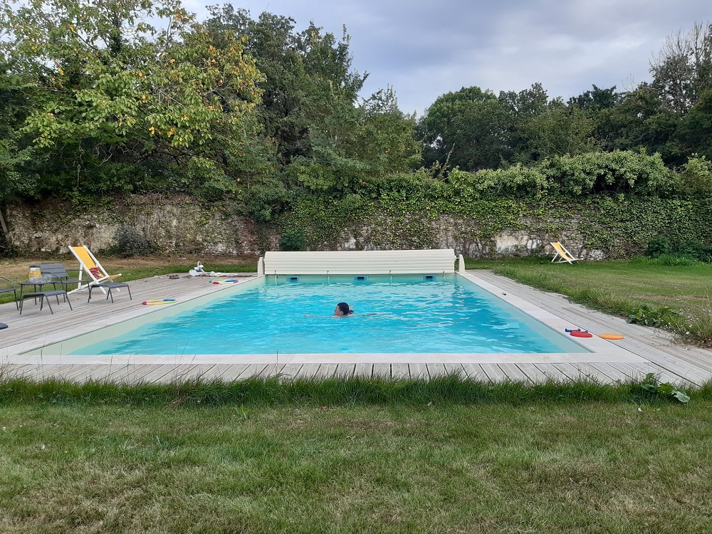 The swimming pool