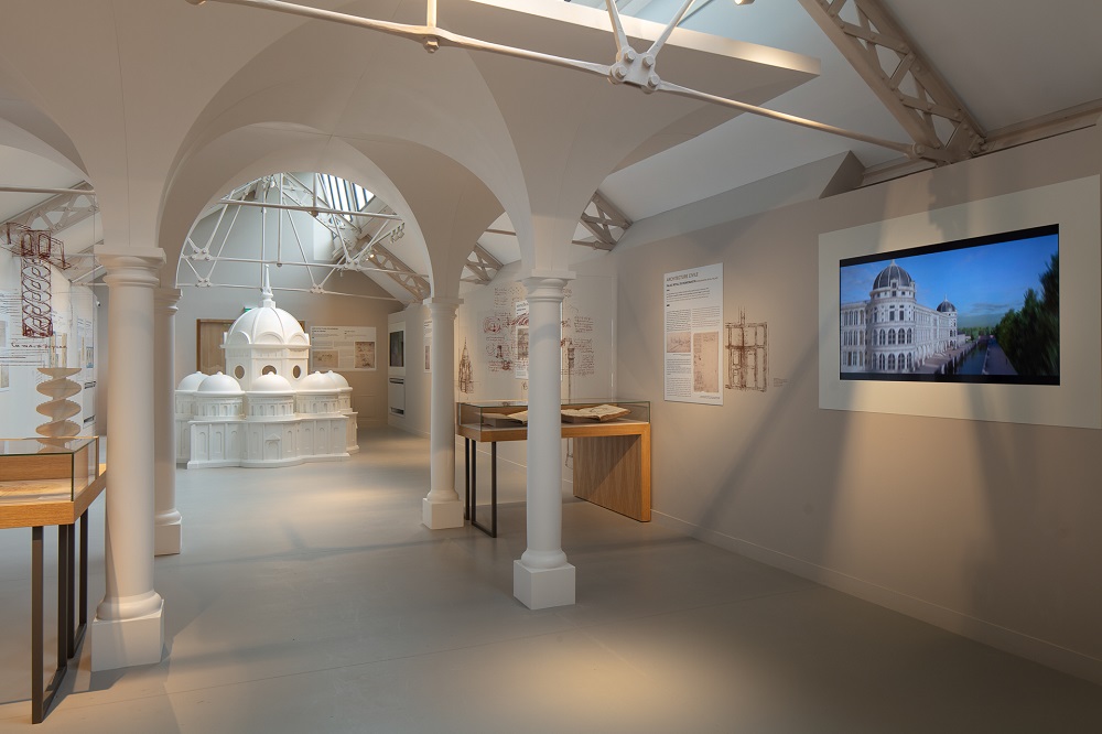 View of the Leonardo da Vinci and his architecture gallery