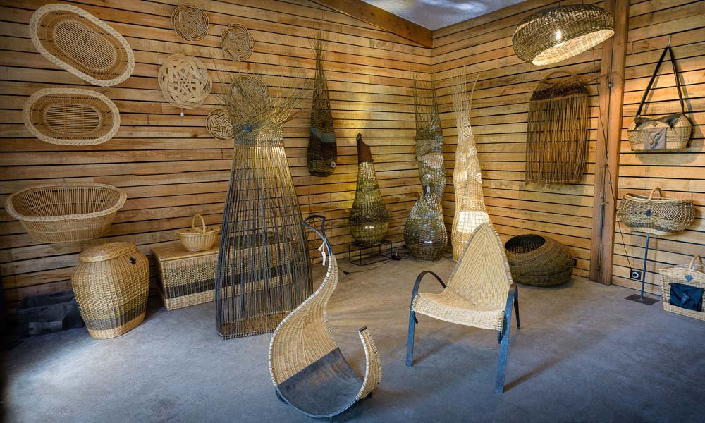 Wicker, a craft to be discovered at Villaines les Rochers, near Azay-le-Rideau.