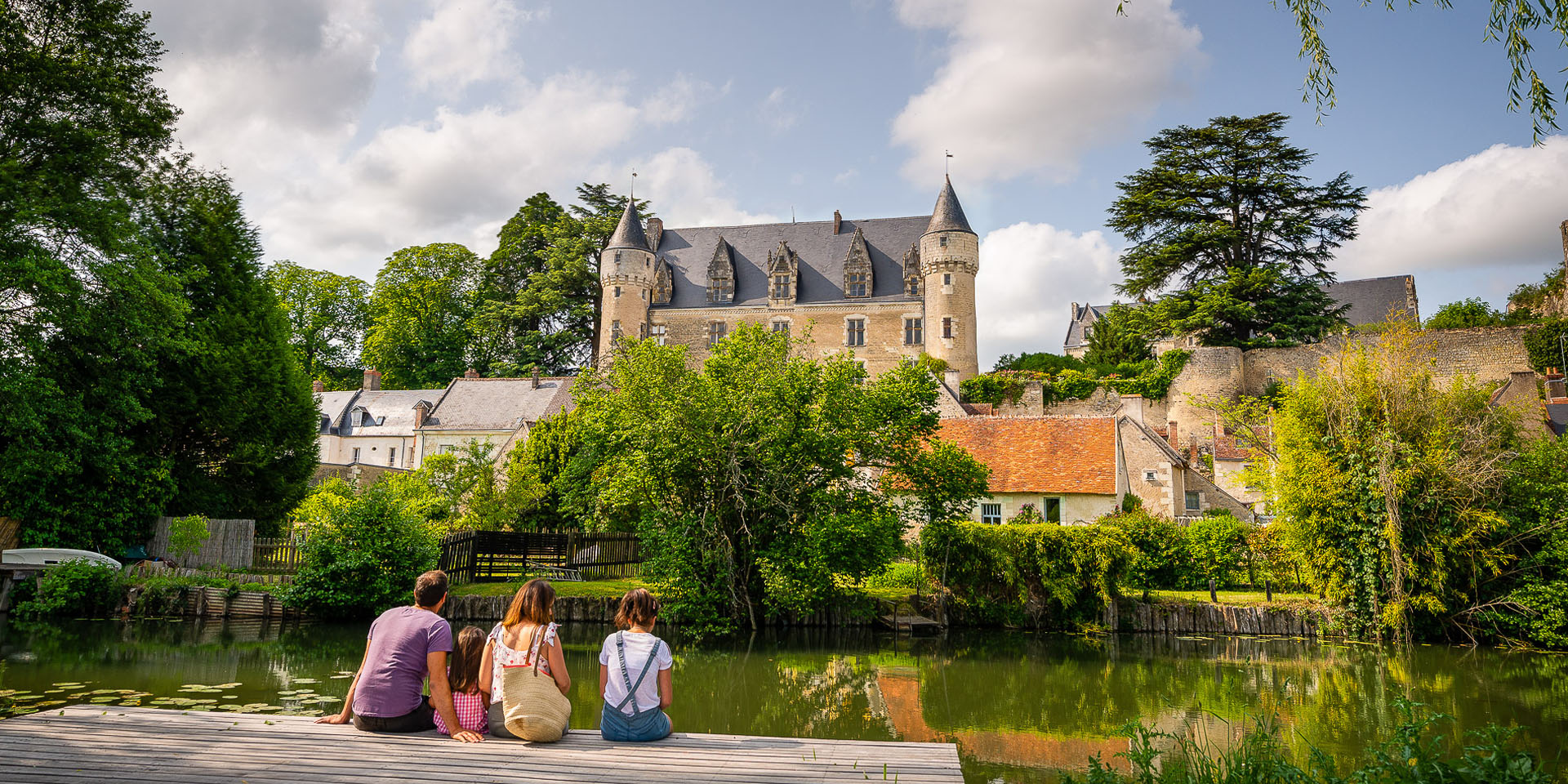 Montrésor - A beautiful french village to visit - Loire Valley, France. 