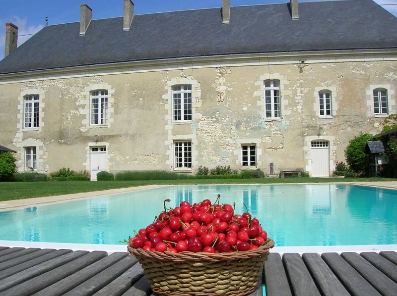 The Varenne guest house, birds refuge of the LPO. Bird protection league, Loire Valley, France.