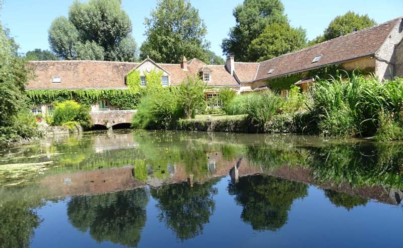 A weekend's fishing in the Gîte du Verger - Loire Valley, France.