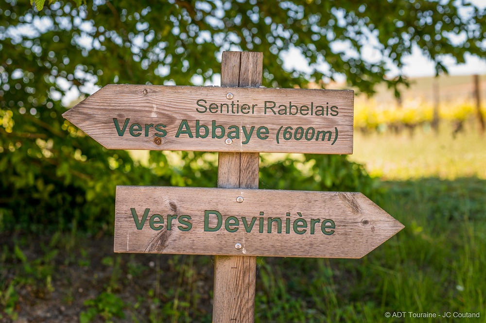 The educational trail leaving from the author's house