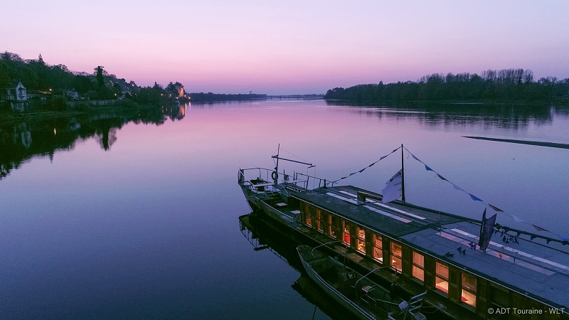 Amarante, boat tour on the Loire River, Candes-Saint-Martin, France.