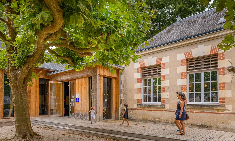 Wickerwork: basketry museum in Villaines-les-Rochers. France. 