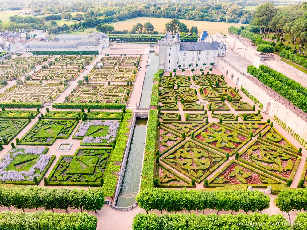 The gardens of Villandry