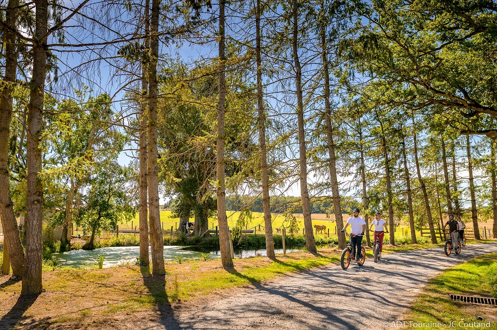 Stock up on nature on a scooter!