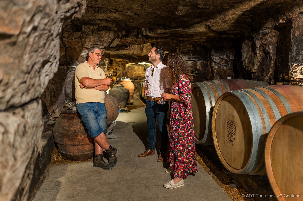A tasting in an underground cave