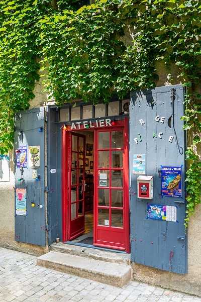 Quartier des Arts in Tours. Arts District, Loire Valley, France.