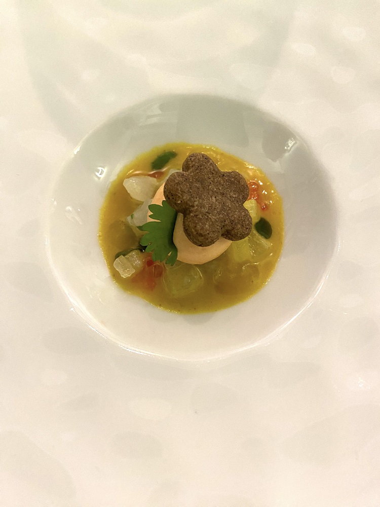 Scallop roe taramosalata © Hubert Giblet