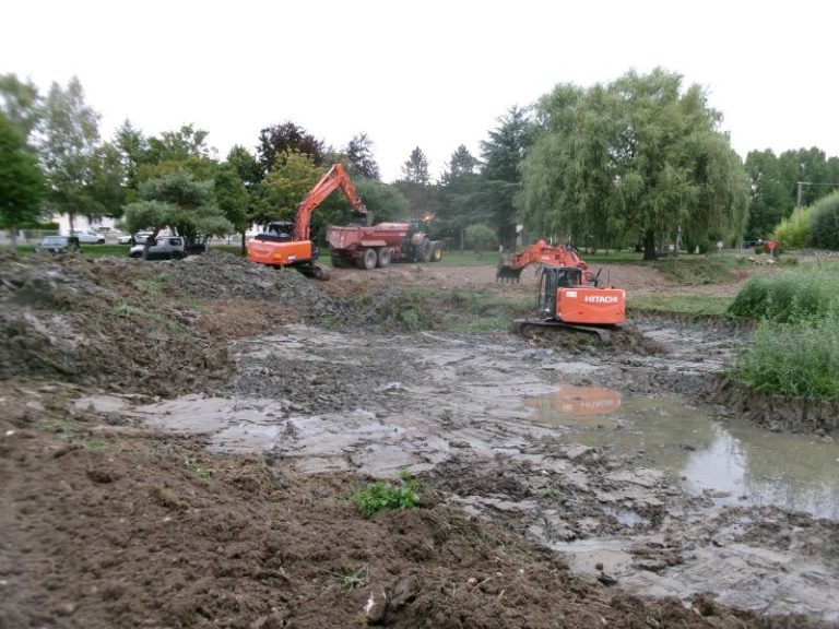 Visite commentée des travaux réalisés en 2024 sur le plan d’eau communal-1