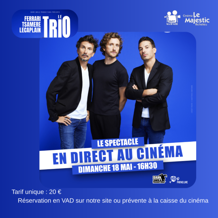 SPECTACLE LE TRIO avec Ferrari, Tsamere, Lecaplain en direct du Zenith DE PARIS-1