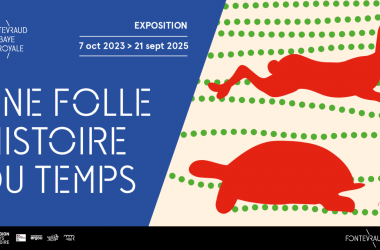 Affiche exposition Une folle histoire du Temps ©Abbaye royale de Fontevraud