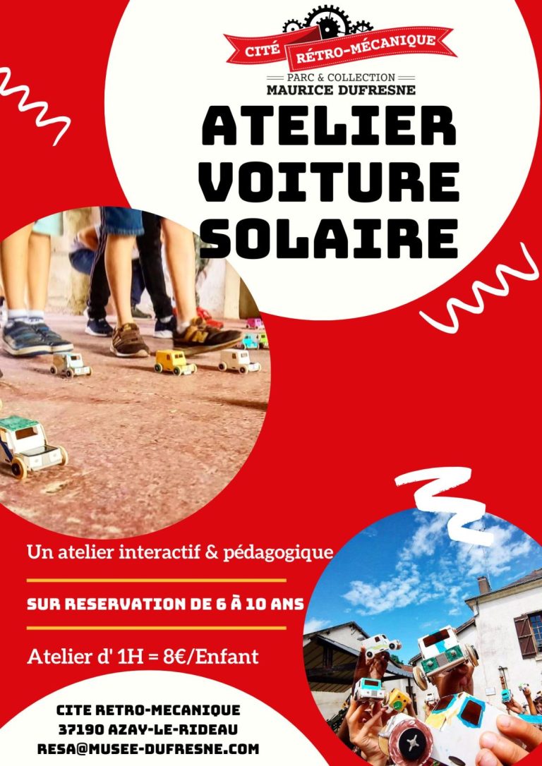 Atelier Enfant “Création Voiture Solaire”-1