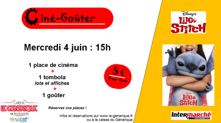 Ciné Goûter avec Lilo & stitch-1