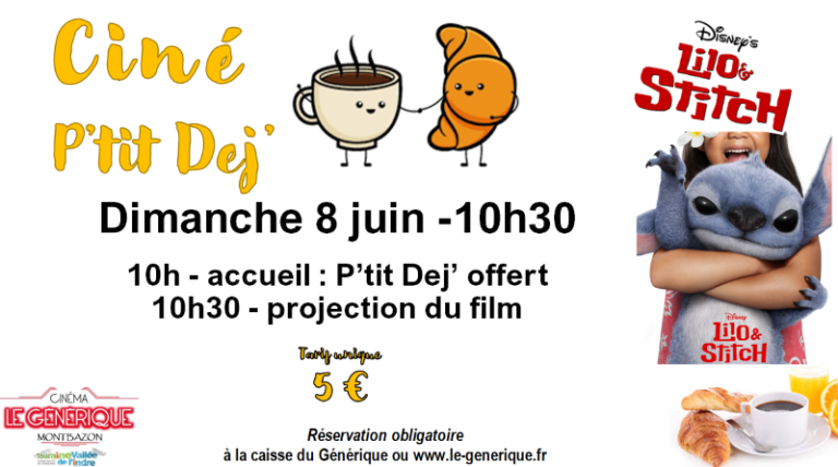 Ciné P’tit Dej’ avec Lilo & Stitch-1