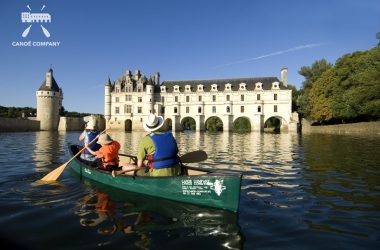 Canoë canadien dans la Vallée du Cher, Chenonceau