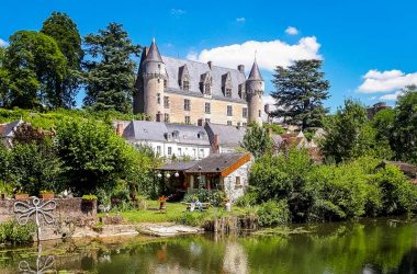 Walk in Montrésor and its castle – Loire Valley, France.