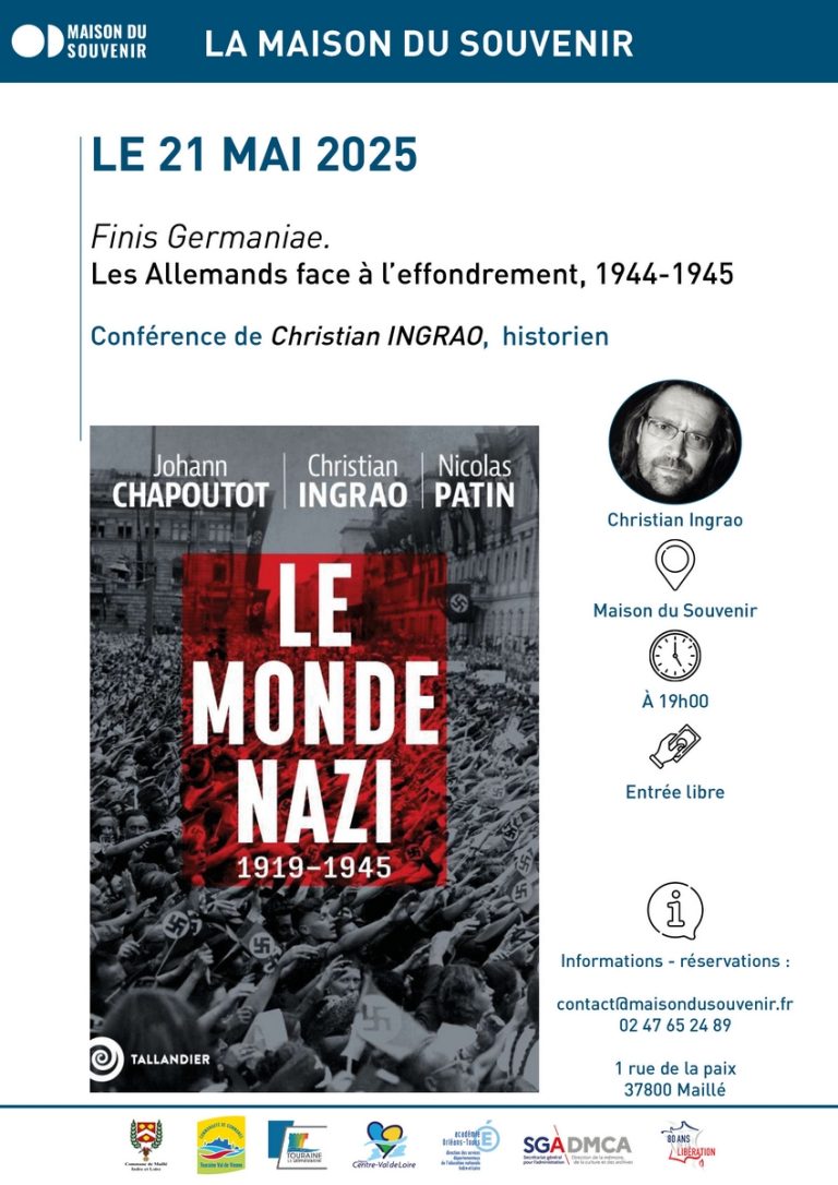 Conférence de Christian Ingrao – Les Allemands face à l’effondrement, 1944-1945-1