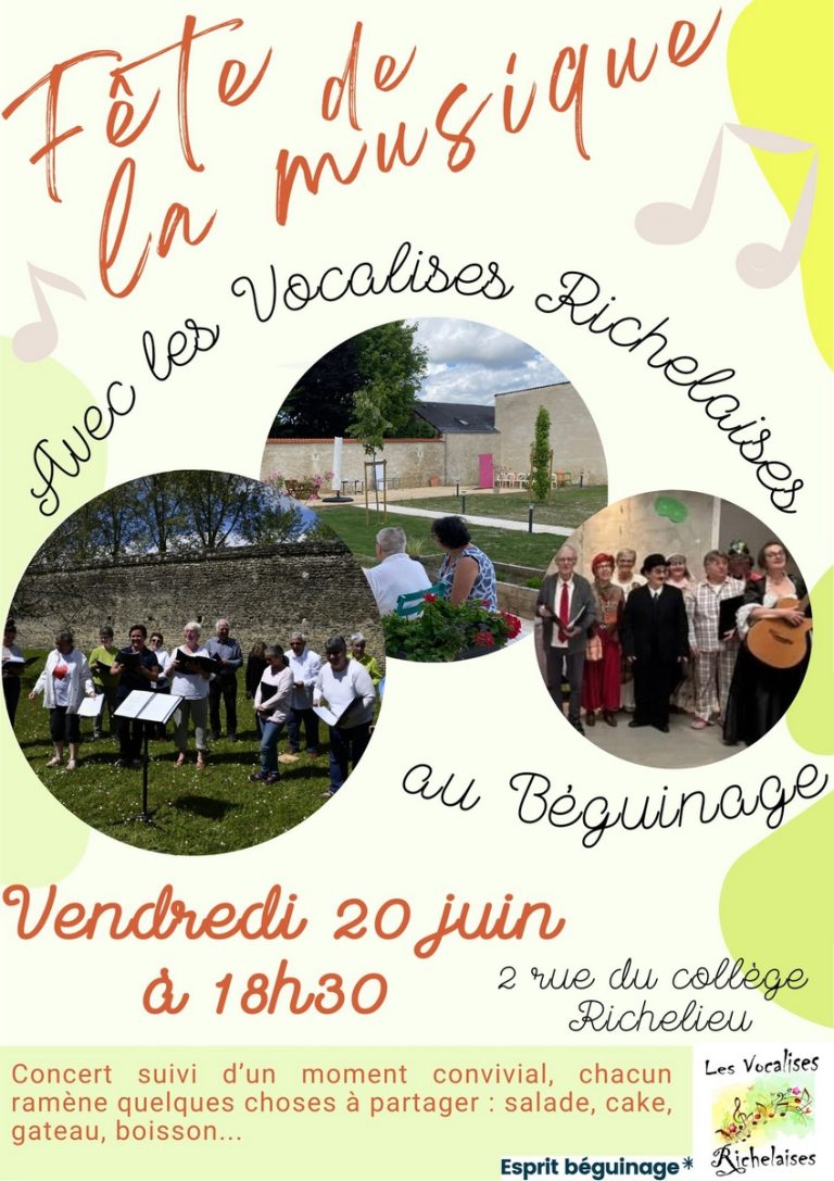 Fête de la Musique avec Les Vocalises Richelaises-1