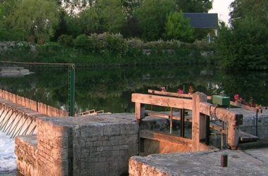 L’écluse et le barrage à aiguille de Nitray à Athée-sur-Cher