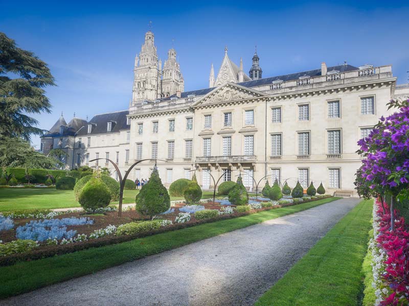 The Fine Arts Museum… and its garden! Tours, Loire Valley, France.