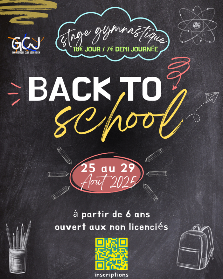Back to School – Stage de loisirs-1