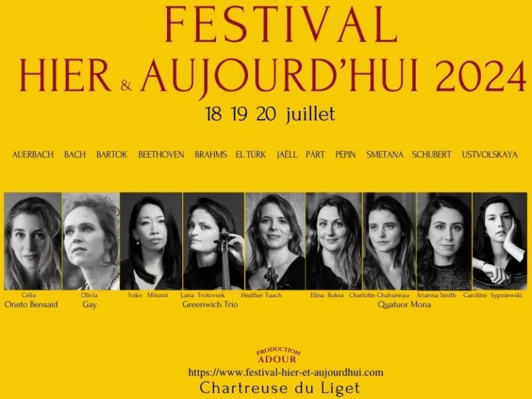 Festival Hier et Aujourd’hui – La Chartreuse du Liget en musiques-1