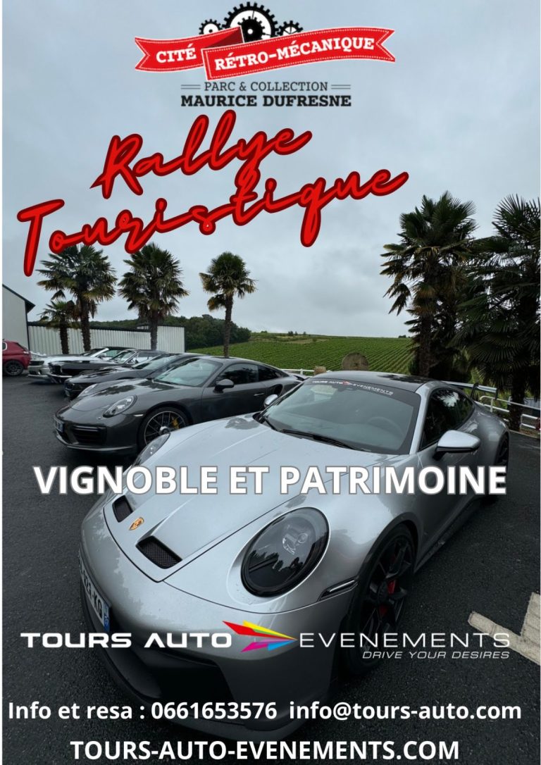 Rallye Touristique “Vignobles & Patrimoine”-1