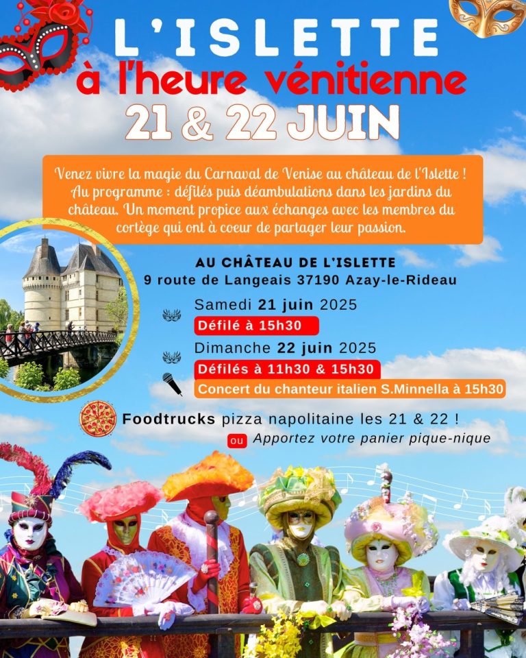Le Château de l’Islette à l’heure Vénitienne-1