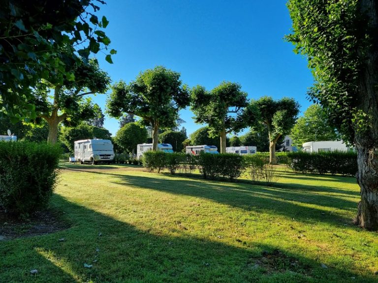 Camper van area of Ligueil – Camping-Car Park-1