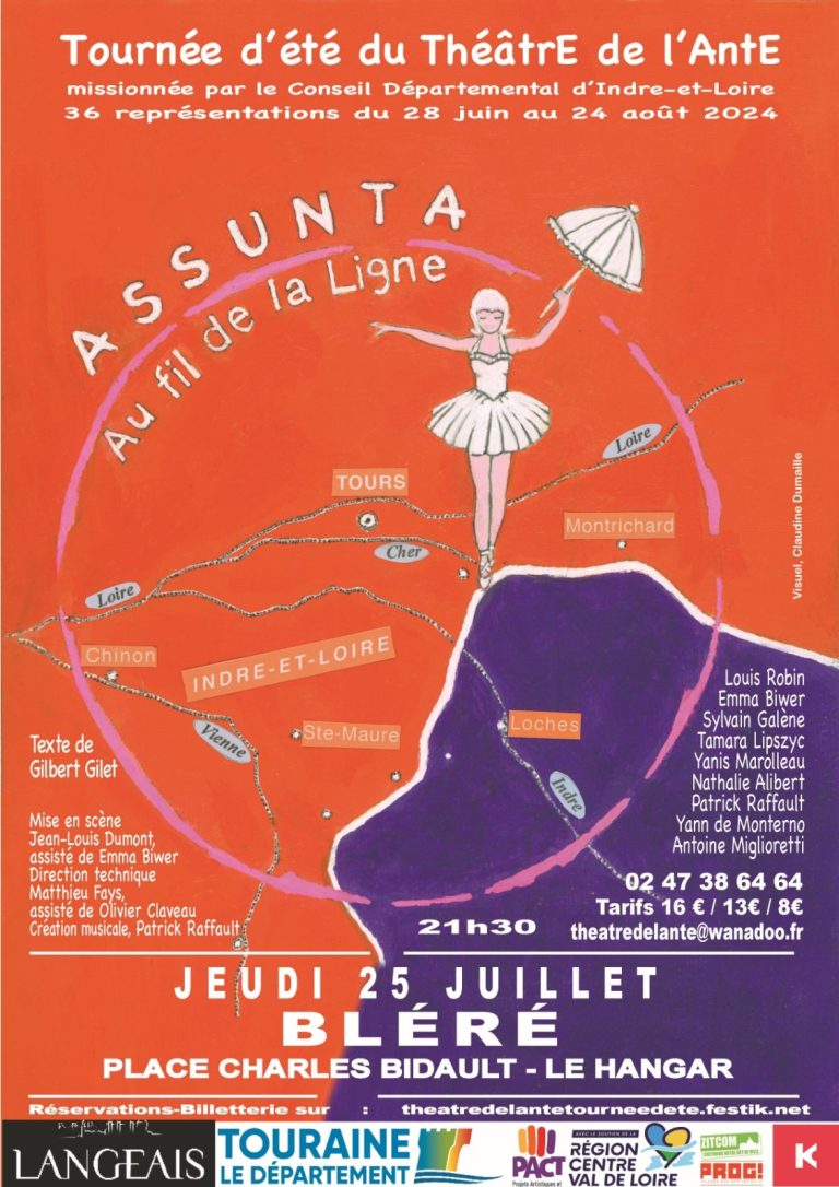 Le Théâtre de l’Ante à Bléré – tournée d’été 2025-1
