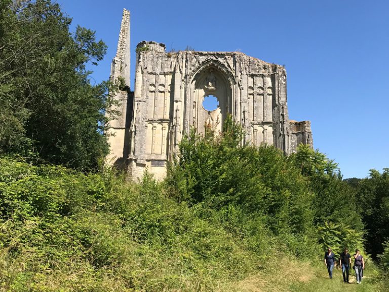 Washhouses and collegiate church of Roches Tranchelion-1