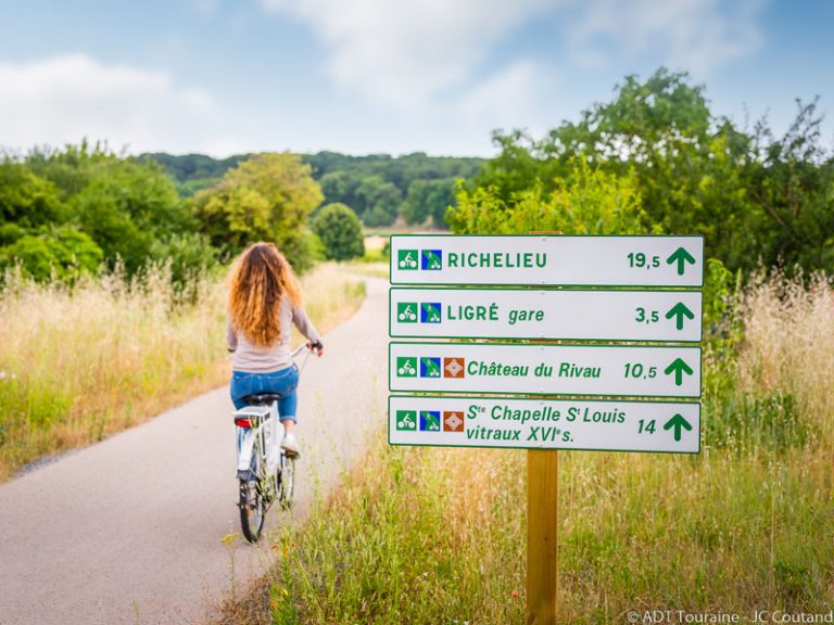 Green path Richelieu Chinon – Cycle route n°57-1