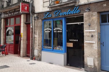 La Dentelle, traditional creperie. Tours, Loire Valley, France.