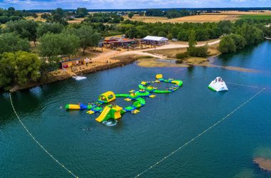 Lake of Hommes – Water sport centre – Loire Valley, France