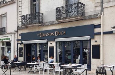 Les Grands Ducs restaurant – Tours, Loire Valley, France.