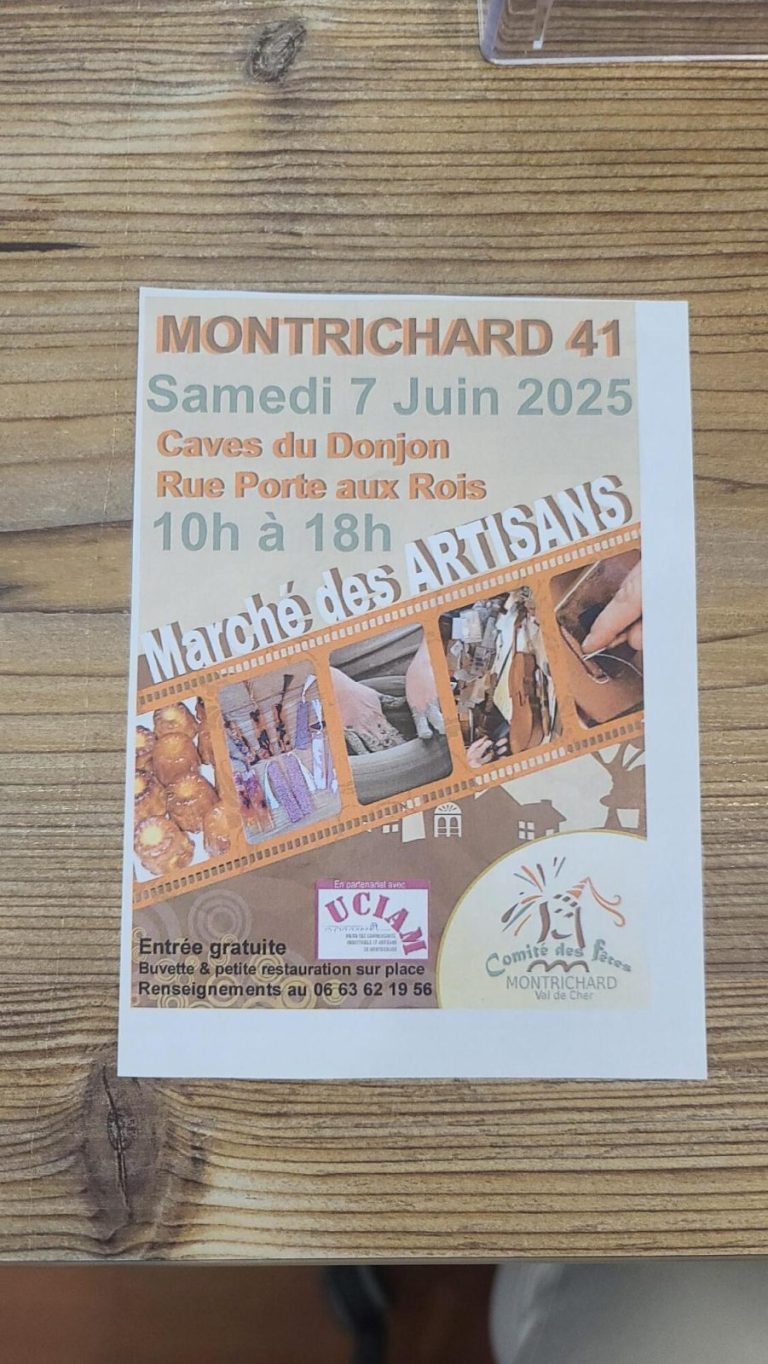 Marché des artisans à Montrichard-1