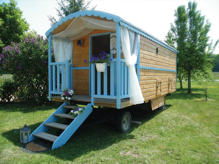 Les roulottes des Hayes – Poppies gypsy caravan-7
